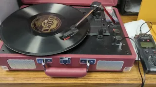 Bob attempts audio recording of 78 rpm record purchased from eBay