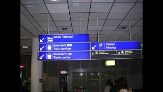 Frankfurt Airport Long-Distance Train Station to Check-in