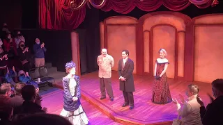 a gentleman's guide to love and murder bows | lyric stage boston | 4/30/22 matinee