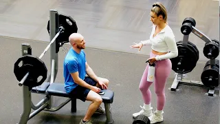 HITTING ON GUYS AT THE GYM!!