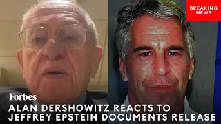 BREAKING NEWS: Alan Dershowitz Reacts To Unsealed Jeffrey Epstein Documents