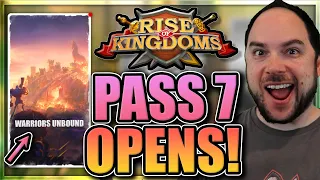 Pass 7 Opens! [Liu Che open fielding] Warriors Unbound in Rise of Kingdoms
