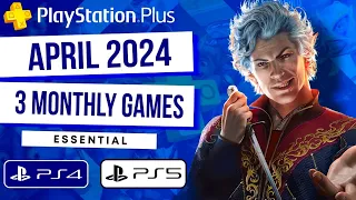 PS Plus Essential April 2024 Monthly Games | PlayStation Plus April 2024