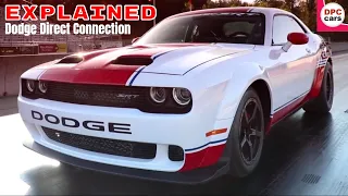 Dodge Direct Connection Brand Explained