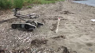 USV Beach And Launch Of UGV