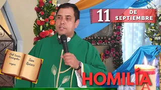 EVANGELIO DE HOY lunes 11 de Septiembre del 2023 - Padre Arturo Cornejo