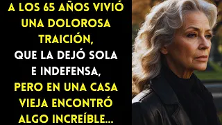 A LOS 65 años vivió una DOLOROSA TRAICIÓN que la DEJÓ SOLA e INDEFENSA, pero en una CASA VIEJA...