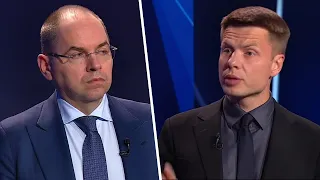 Степанов і Гончаренко влаштували перепалку у прямому ефірі через вакцинацію - Свобода слова на ICTV