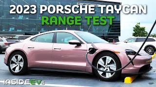 2023 Porsche Taycan (Software Update): InsideEVs 70 MPH Range Test