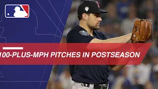 Feel the heat with these 100-plus-mph pitches from the postseason