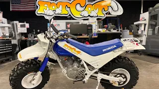 1987 HONDA FAT CAT Restoration Finished (for now! ) Before & After video