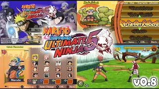 New Ultimate Ninja 5 Modpack v0.8 For Naruto Ultimate Ninja Heroes PPSSPP !!!