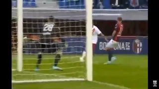 GOL DZEKO bologna 1-2 ROMA