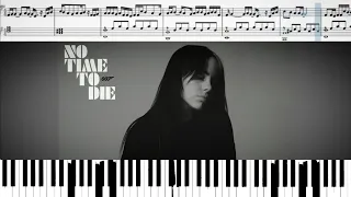 Billie Eilish - No Time To Die Piano Sheets Ноты для пианино #BillieEilish #NoTimeToDie #JamesBond