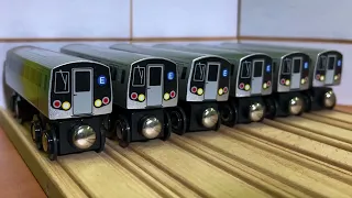 Munipals MTA R160 E Train First Test Run - Subway Mini Clip @Trainman6000