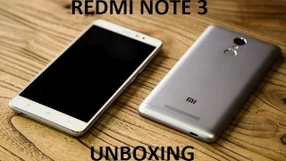 First Unboxing  & Overview of Redmi Note 3 Pro