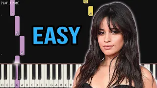 Camila Cabello - Cry For Me | EASY Piano Tutorial by Pianella Piano