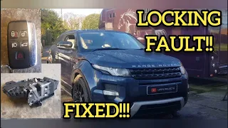 Central Locking Issue Door Lock Range Rover Evoque, Sport, Vogue Freelander 2, Discovery 3 4 Jaguar