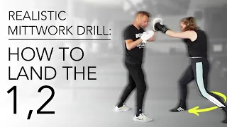 How To Throw a Perfect 1-2 in Boxing | Jab-Cross Mittwork Drill