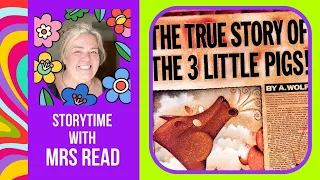 ✨ The True Story of the 3 Little Pigs! 🐷 Storytime Read Aloud Book 🐺🤧🏠