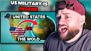 BRITISH GUY Reacts to USA Military vs The World - Who Would Win?
