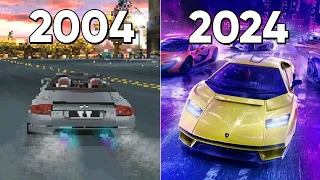 Evolution of Asphalt Games (2004-2024)