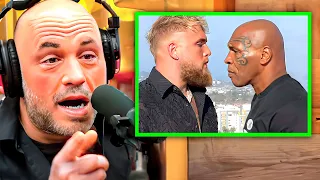 "He Will RIP Him Apart" Joe Rogan PREDICTS Mike Tyson VS Jake Paul Exhibition Fight