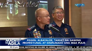 Bagong PNP Chief Albayalde sa police force: Magtrabaho, gawin ang tama