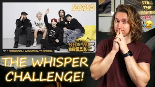 SB19 [THE WHISPER CHALLENGE - EP. 5] SHOWBREAK ANNIVER5ARY SPECIAL 2023 | Singer Reaction!