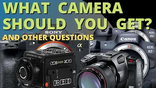 RED v A1 | R5 v a7S III | Canon R7 | Sony A7 IV and more questions
