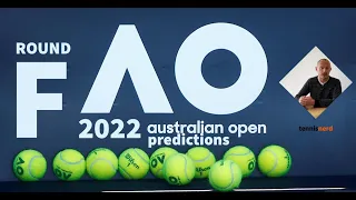 Australian Open Final Predictions 2022 & Semi-Final Analysis