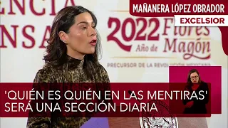 'Quién es quién en las mentiras' será una sección diaria: López Obrador