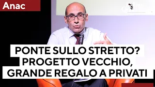 Ponte sullo Stretto, Busia (Anac): "Grande regalo a un'impresa privata. Progetto vecchio di 10 anni"