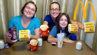 Mcdonald's Quarter Pounder Cheeseburger | Gay Family Mukbang (먹방) - Eating Show