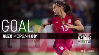 WNT vs. Japan: Alex Morgan Goal - Aug. 3, 2017