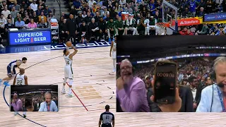 Nuggets commentators pull out a stopwatch while Giannis shot free throws 😂