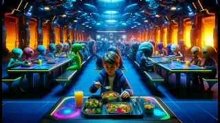 Human Food Causes Chaos in Cafeteria! | HFY | Sci-Fi Story