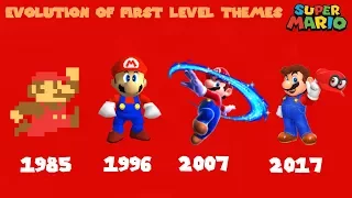 Evolution of First Level Themes 1985-2017 (Super Mario)