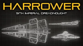 Star Wars: Harrower Class Sith Dreadnought - Ship Breakdown