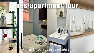 university move in vlog: dorm /apartment tour, grocery shopping , haul. uct