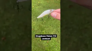 Megabass Vision 110(Best Jerkbait?) #shorts