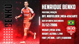 Henrique Benko ⚽ Offensive Midfielder | Meia-Atacante 2006 ⚽ Highlights 2022