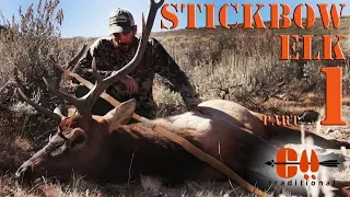 Traditional Bowhunting Elk with Primitive Bow - Part 1