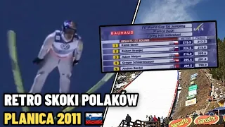 RETRO SKOKI POLAKÓW - PLANICA 🇸🇮 | HS215 | PUCHAR ŚWIATA | 20.03.2011