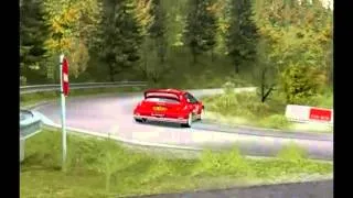 Peugeot 206 WRC spectacular drift hairpin RBR