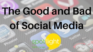 The Good and Bad of Social Media | practice English with Spotlight