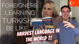 Italian Reaction To 🇹🇷 Foreigners learning Turkish be like...