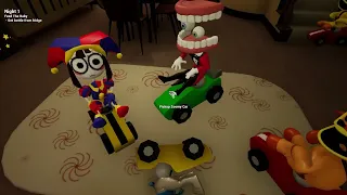 The Amazing Digital Baby In Yellow CAR RACE!