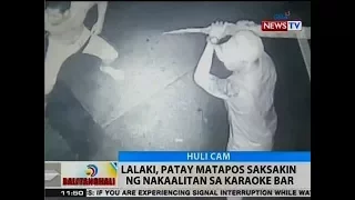 BT: Lalaki, patay matapos saksakin ng nakaalitan sa karaoke bar sa Maynila