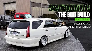 SERIALNINE BLIT Build EP 5 JZX110 & IS300 adjustable arm installation.